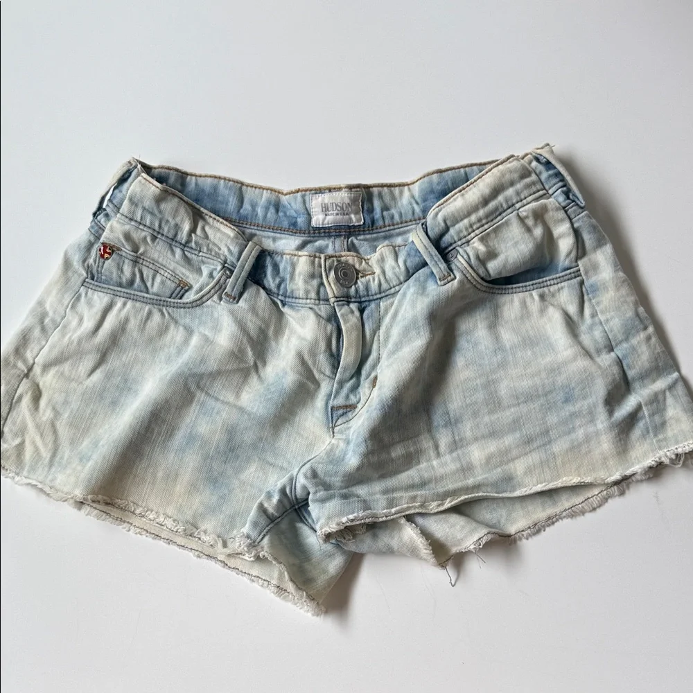 Hudson Jeans Light Blue Denim Shorts - Picture 1 of 3